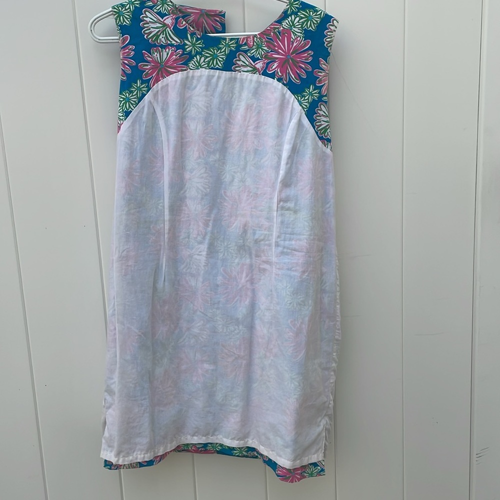 Lilly Pulitzer Shift White Label vintage 90’s dress size 10 - Picture 15 of 17